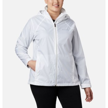 Columbia Switchback III Plus Size, Chamarras Blancos Para Mujer | 456190-WQK